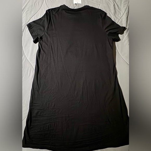 Black tee dress. - Picture 2 of 3